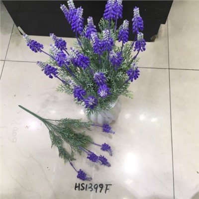 Цветок искусственный Лаванда 36 см А / HS1399F /уп 2/1220/А