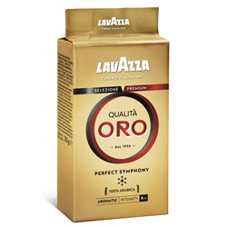 Молотый кофе Lavazza Qualita Oro Kahvi Jauhe 250 гр