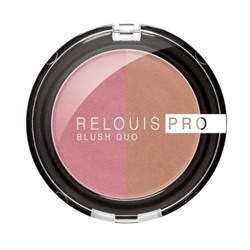 RELOUIS Румяна компактные тон:206 PRO BLUSH DUO двойные