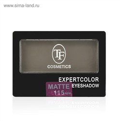 Триумф tf Тени для век одноцветные Expertcolor Eyeshadow Mono 115 матовый оливково-коричневый 05140