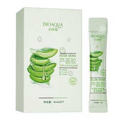 BIOAQUA ALOE VERA Ночная маска с алое в саше, 4мл*20шт