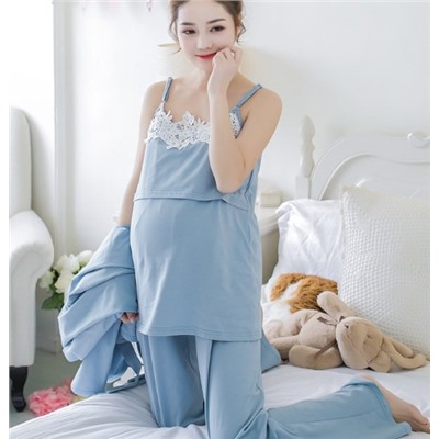 Пижама для беременных и кормящих 7039