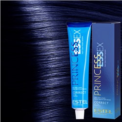 Крем-краска для волос 0/11 Princess ESSEX CORRECT ESTEL 60 мл