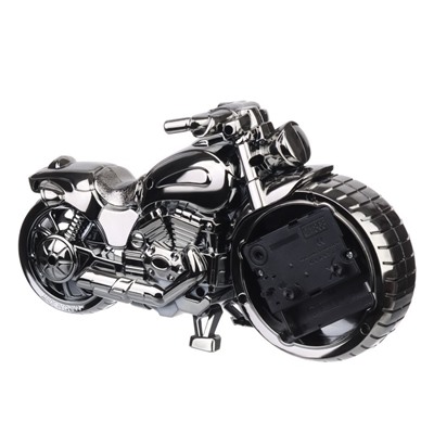 Будильник "Мотоцикл", дискретный ход, 22 х 12 х 3.5 см, микс