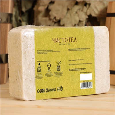 Соляной брикет "Чистотел" с алтайскими травами, 1,35 кг "Добропаровъ"