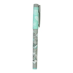 Ручка шариковая FreshWrite "Девочка и Единорог.Снежинки", 0,7 мм, синие чернила