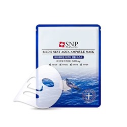 Тканевая маска SNP Bird’s Nest Aqua Ampoule MaskКорейская косметика по оптовым ценам. Популярные бренды Корейской косметалогии в интернет магазине ooptom.ru.