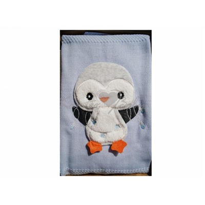 Одеяло Пингвин для новорожденных