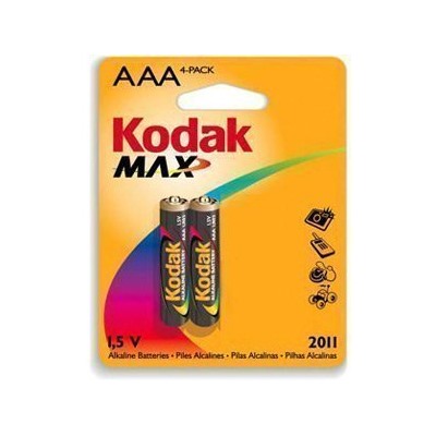 Батарейка AAA Kodak LR03 MAX (2-BL) (20/100) ЦЕНА УКАЗАНА ЗА 2 ШТ