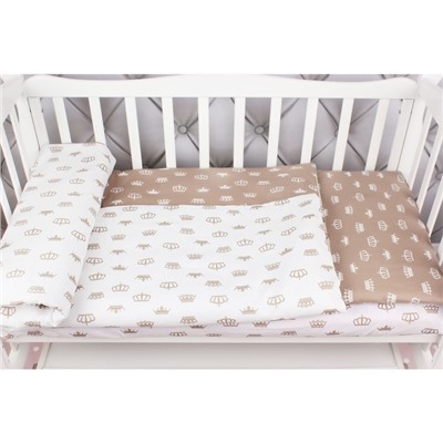 Постельное бельё Amarobaby Baby Boom, размер 75х125 см, 112х147 см, 40х60 см