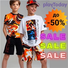 Playtoday - SALE ДО -50%! Крутейший бренд детской одежды! Новинки осени