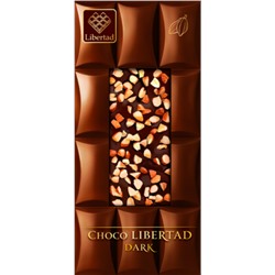 Шоколад Libertad Choco темный с миндалем, 80г