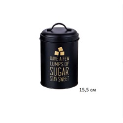 Банка для сыпучих продуктов Сахар 15,5 см / 790-160 /уп / сталь