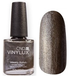 CND Vinylux лак №160 коричневый с микроблестками