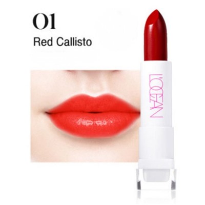 L’ocean Помада для губ / Petite Lip Stick #01, Red Callisto, 3,7 г