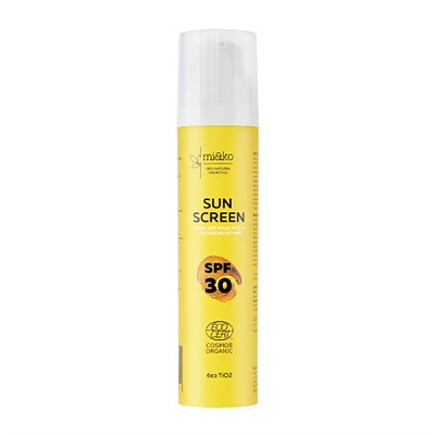 Крем солнцезащитный для лица и тела "Sun Screen", SPF 30