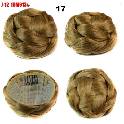 Накладная гулька для волос J010-2