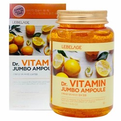 Lebelage Ампульная сыворотка с витаминами / Dr. Vitamin Jumbo Ampoule, 250 мл