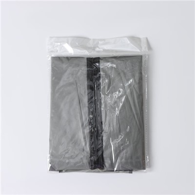 Чехол для одежды LaDо́m, 60×137 см, PEVA, цвет серый