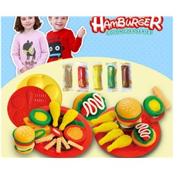 Набор цветной глины "Гамбургер" 5805-C