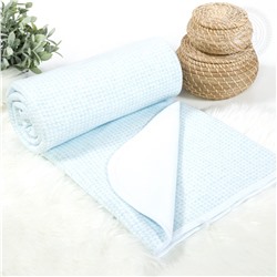 Одеяло-покрывало Лапки голубые Арт Дизайн