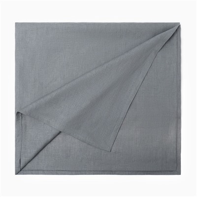 Скатерть Этель Linen collection grey 145х220см, 100%лён 210 г/м2