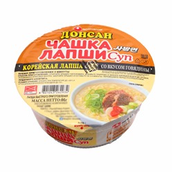 Лапша быстрого приготовления Nongshim Донсан говядина 86г