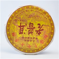 Китайский выдержанный чай "Шу Пуэр. Lao puer", 357 г, 2009 г, блин
