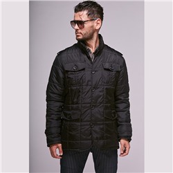 Куртка мужская демисезонная 003 Nikolom черная