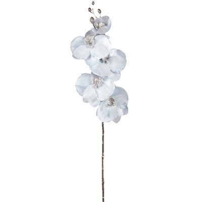 Орхидея жемчужно-голубая 66см GB871