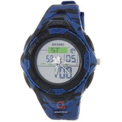 Skmei 1539CMDKBU dark blue camouflage