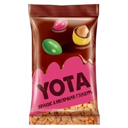 «Yota», драже арахис в молочно-шоколадной и сахарной глазури, 40 г