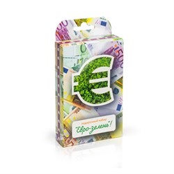 Подарочный набор Живая открытка  Евро-зелень
