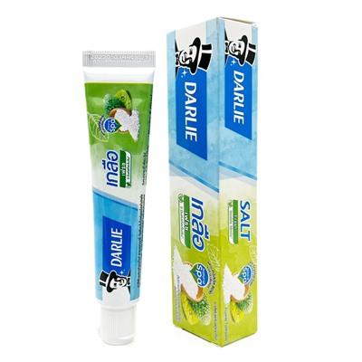 Зубная паста с морской солью и мятой Darlie Salt Fresh Toothpaste, 35 гр. Таиланд