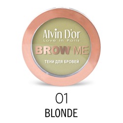 Alvin D`or BP-02 Тени для бровей  BROW ME  тон 01 blonde