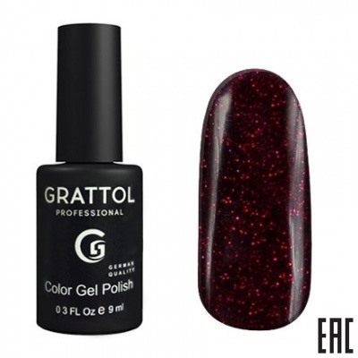 Grattol Color Gel Polish Ruby RU01