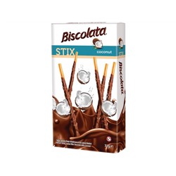 Палочки Biscolata покрытые молочным шоколадом с кокосовой стружкой 32гр
