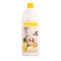 Чистящий крем универсальный с микрогранулами «Лимонная свежесть» Faberlic Home