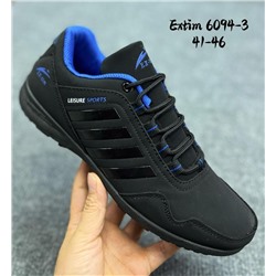 Мужские кроссовки 6094-3 черные