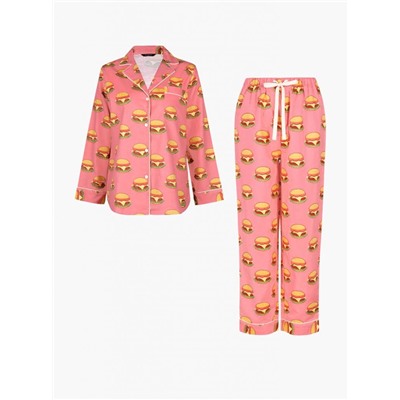 2134TCC Женская пижама (ДЛ.рукав+брюки) INDEFINI