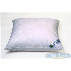 Подушка с наполнителем микроволокно «Лебяжий пух»