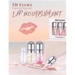 Набор блесков для губ Fit Colors amazing lips set