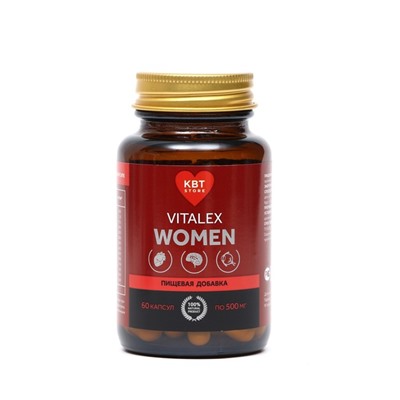 Vitalex Omega-3 Women, 60 капсул по 500 мг