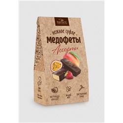 Медофеты Ассорти манго-маракуйя/лесная клубника,150г