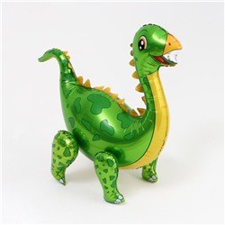 Шар фольгированный 36" «Динозавр-стегозавр», зелёный 6779185