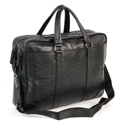 Мужская сумка-портфель из эко кожи 8902-2 Блек