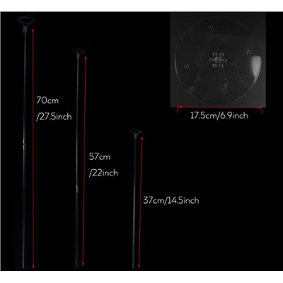 Набор держателей для воздушных шаров TG001