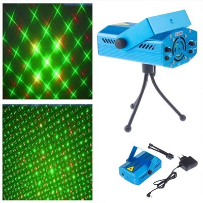 Мини-лазер светомузыка Laser Stage Lighting