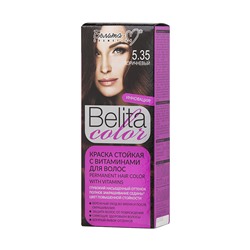Belita сolor Краска стойкая с витаминами для волос № 5.35 Коричневый