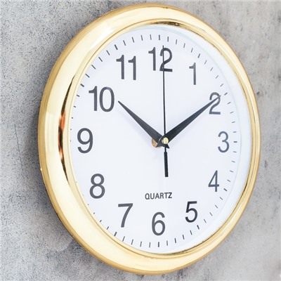 Часы настенные "Скофилд", d-25 см, дискретный ход